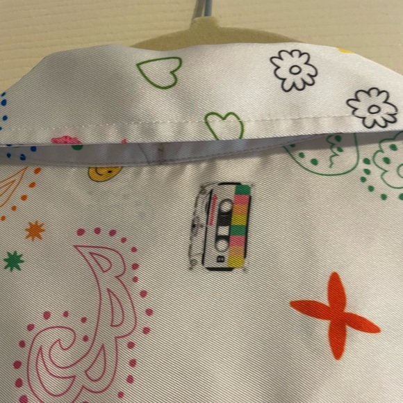 VILAGALLO Gaby Fiesta print shirt - Picture 3 of 12